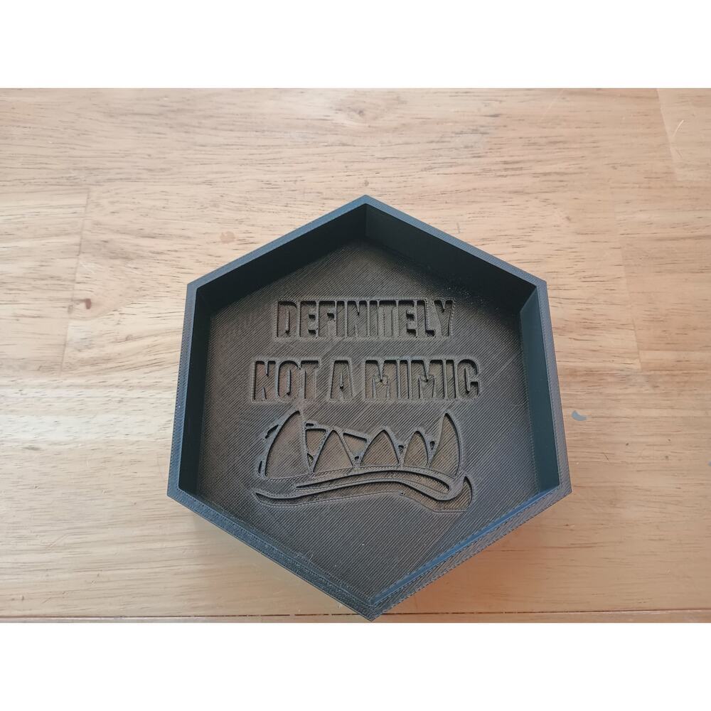 🌼Definitely Not A Mimic Dice Tray